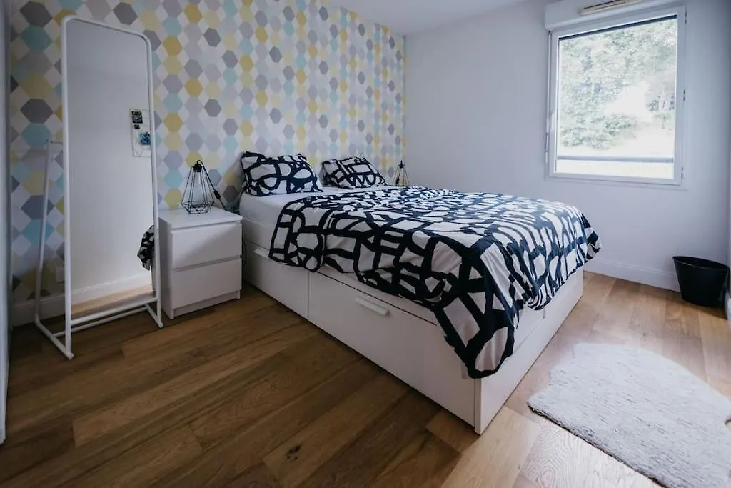 Appartement Cosy Avec Wifi A 15 Min De Rennes Crévin 프랑스